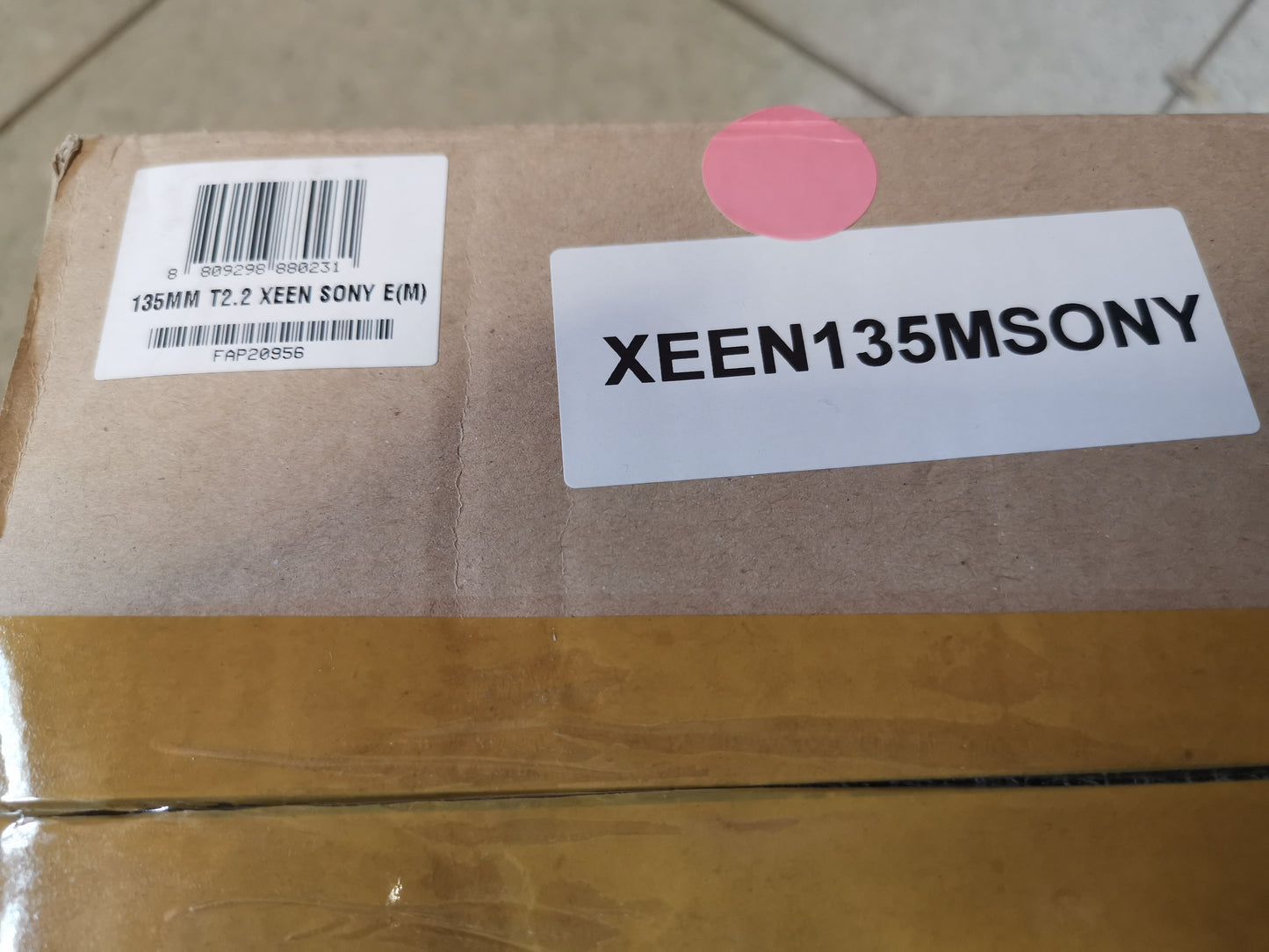 SAMYANG XEEN 135 mm T2.2 Cinéma pour Sony E neuf + garantie