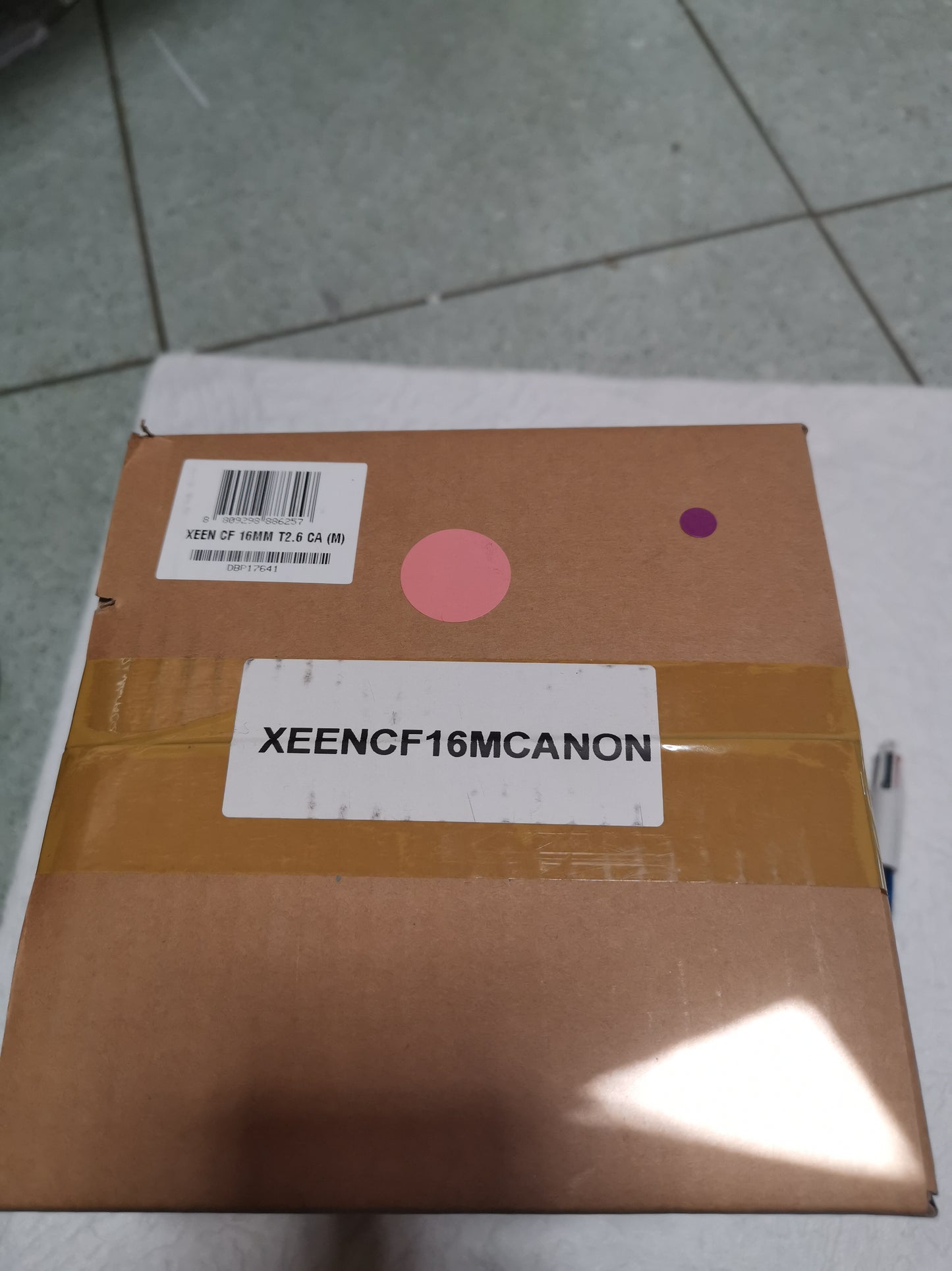 SAMYANG XEEN CF 16 mm T2.6 Cinéma pour Canon EF neuf + garantie