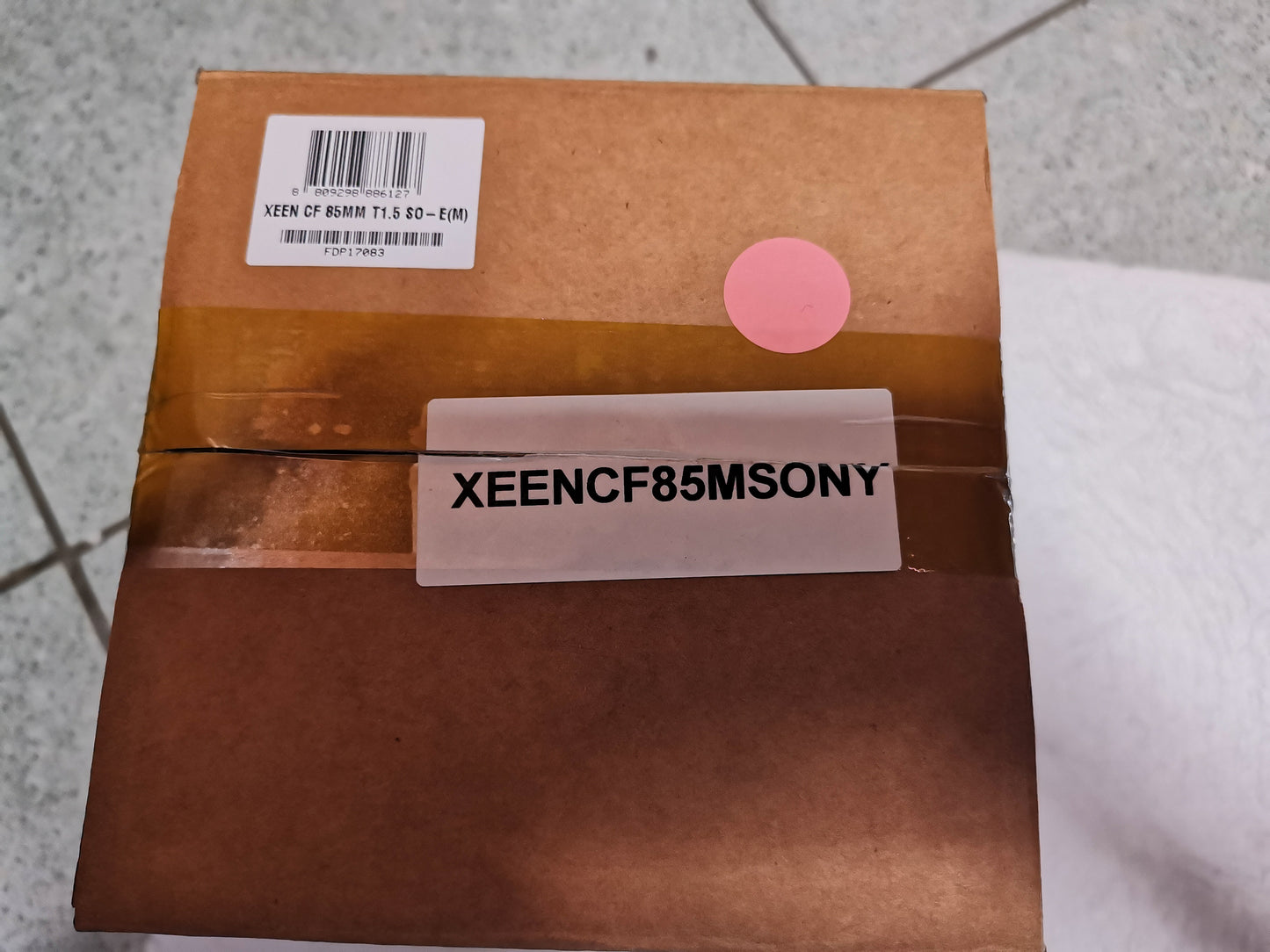 SAMYANG XEEN CF 85 mm T1.5 SO Cinéma pour Sony E neuf + garantie