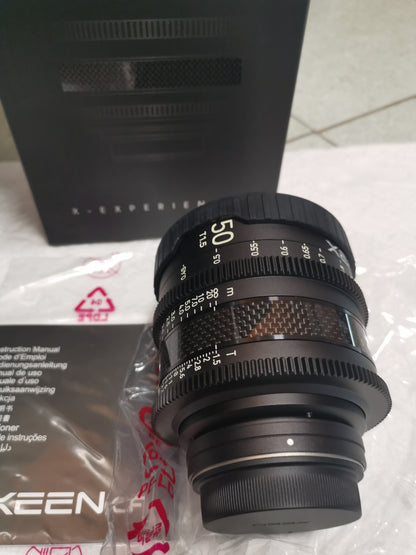 SAMYANG XEEN 50 mm T1.5 Cinéma pour Sony E neuf + garantie