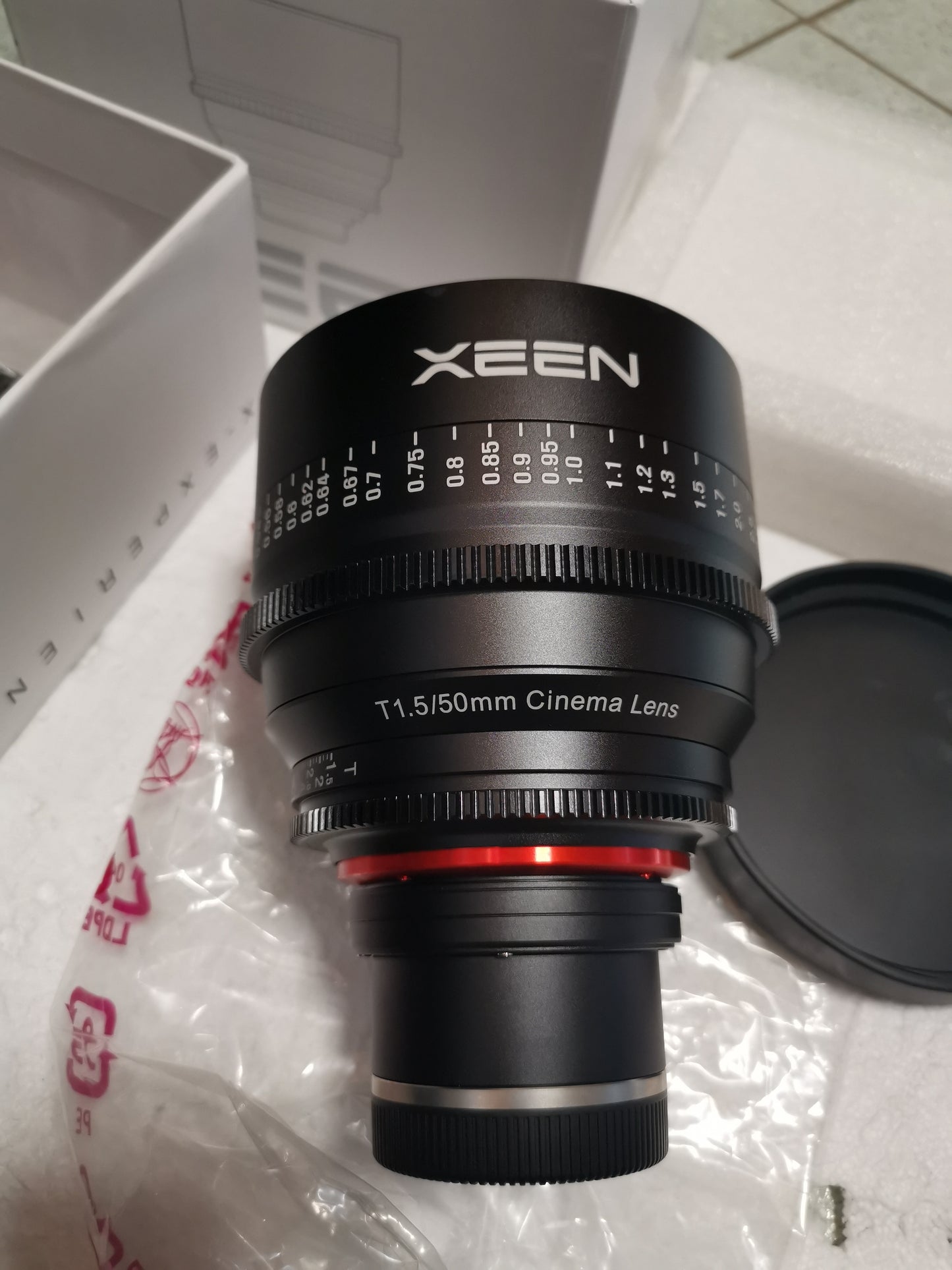 SAMYANG XEEN 50 mm T1.5 Cinéma pour Sony E neuf + garantie