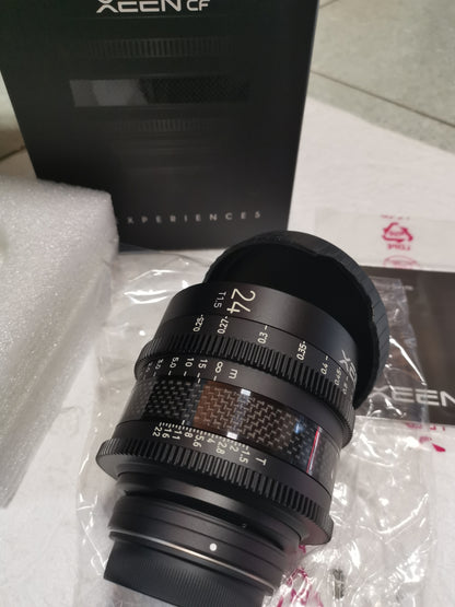 SAMYANG XEEN CF 24 mm T1.5 Cinéma pour Canon EF neuf + garantie