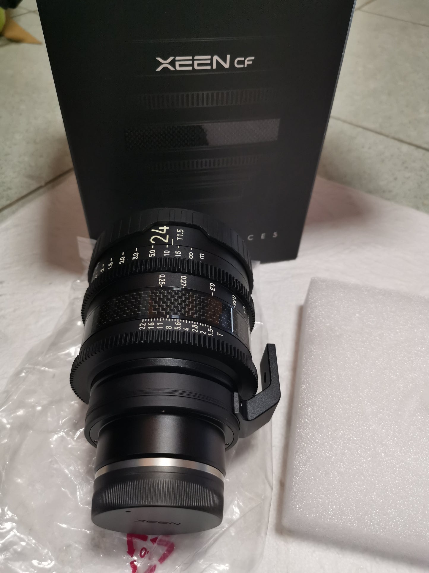SAMYANG XEEN CF 24 mm T1.5 SO Cinéma pour Sony E neuf + garantie