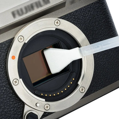 Kit de nettoyage capteur JJC Écouvillon + lotion CCD et CMOS pour appareil photo, capteurs plein cadre, emballé sous vide, 12 pièces