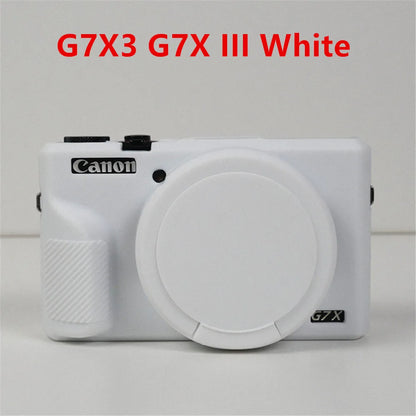 Housse silicone de protection anti-choc pour Canon G7X Mark II III G7XII G7X2 G7XIII G7X3