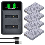 Batterie Batmax NB-5L NB 5L NB5L + chargeur LED double pour Canon Powershot S100 SX200 SX210 IS SX230 HS SD790 SD850 SD890