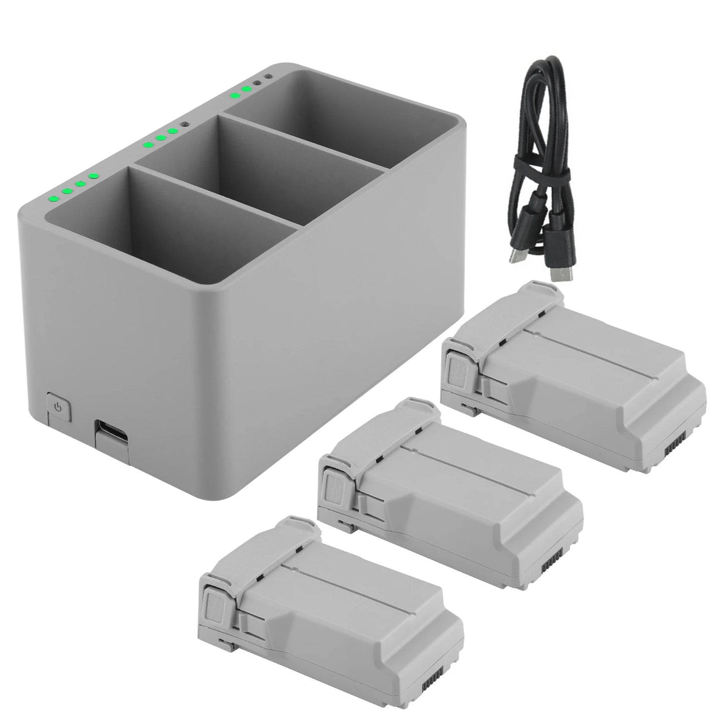 Batterie intelligente Probty + chargeur Hub pour Drone Dji Mini 4 Pro/Mini 3, Mini 3 pro, Plus