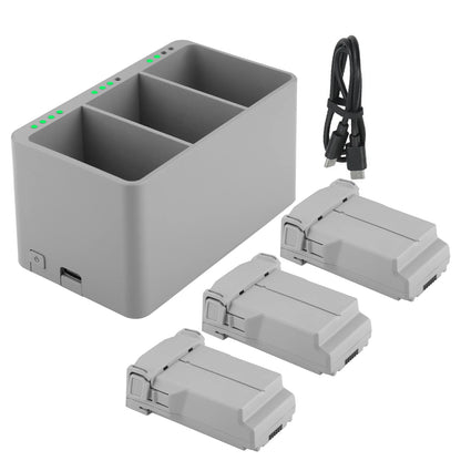 Batterie intelligente Probty + chargeur Hub pour Drone Dji Mini 4 Pro/Mini 3, Mini 3 pro, Plus