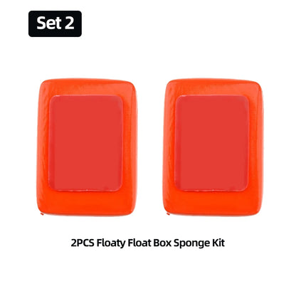 Boîte flotteur avec adhésif pour GoPro Hero 13 12 11 10 9 8 7 6 5 DJI Action 5 4 3 Insta360 X4 X3 AKASO SJCAM EKEN