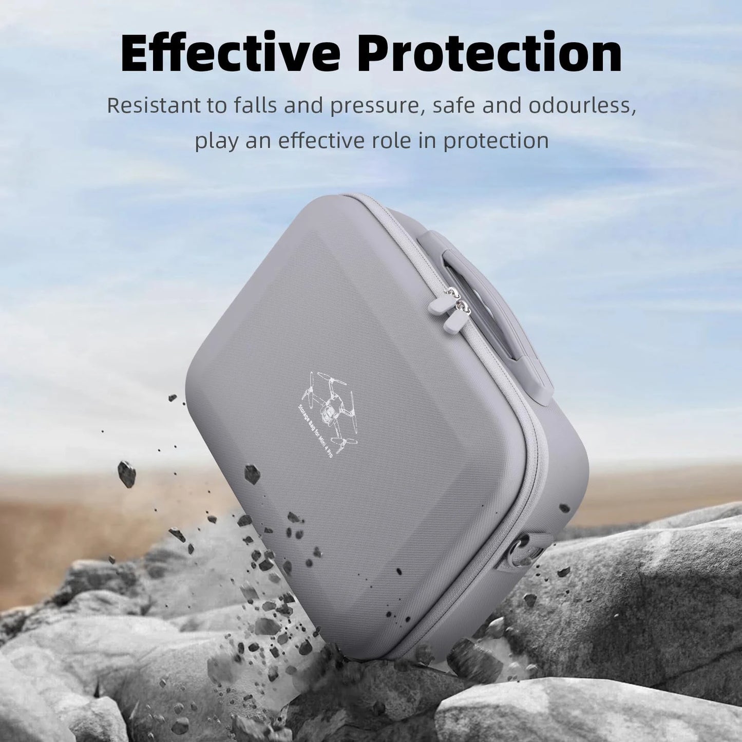 Sac de rangement Portable en cuir de grande capacité pour DJI Mini 4 Pro