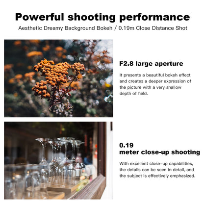 Objectif VILTROX 20mm F2.8 pour Sony E et Nikon Z ultra grand angle AF plein format