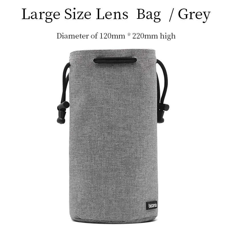 Housse pour objectif, appareil photo BOONA étanche pour Nikon, canon, Sony, fuji ...