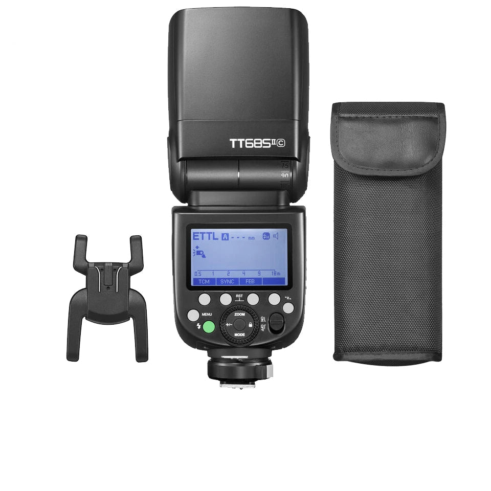 Flash externe Godox TT685II TTL GN60 2.4G sans fil HSS 1/8000s 0.1-2.6s
