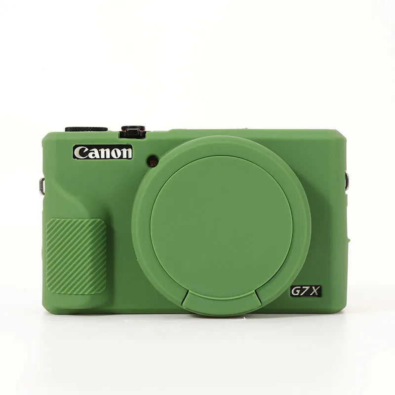 Housse de protection en silicone anti-choc pour Canon PowerShot SX740 / SX730