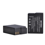 Batterie Batmax 1400mAh DMW-BLC12 BLC12 + Chargeur pour Panasonic Lumix DMC-G7, DMC-G85, DMC-G95, DMC-FZ1000, DC-FZ1000 II