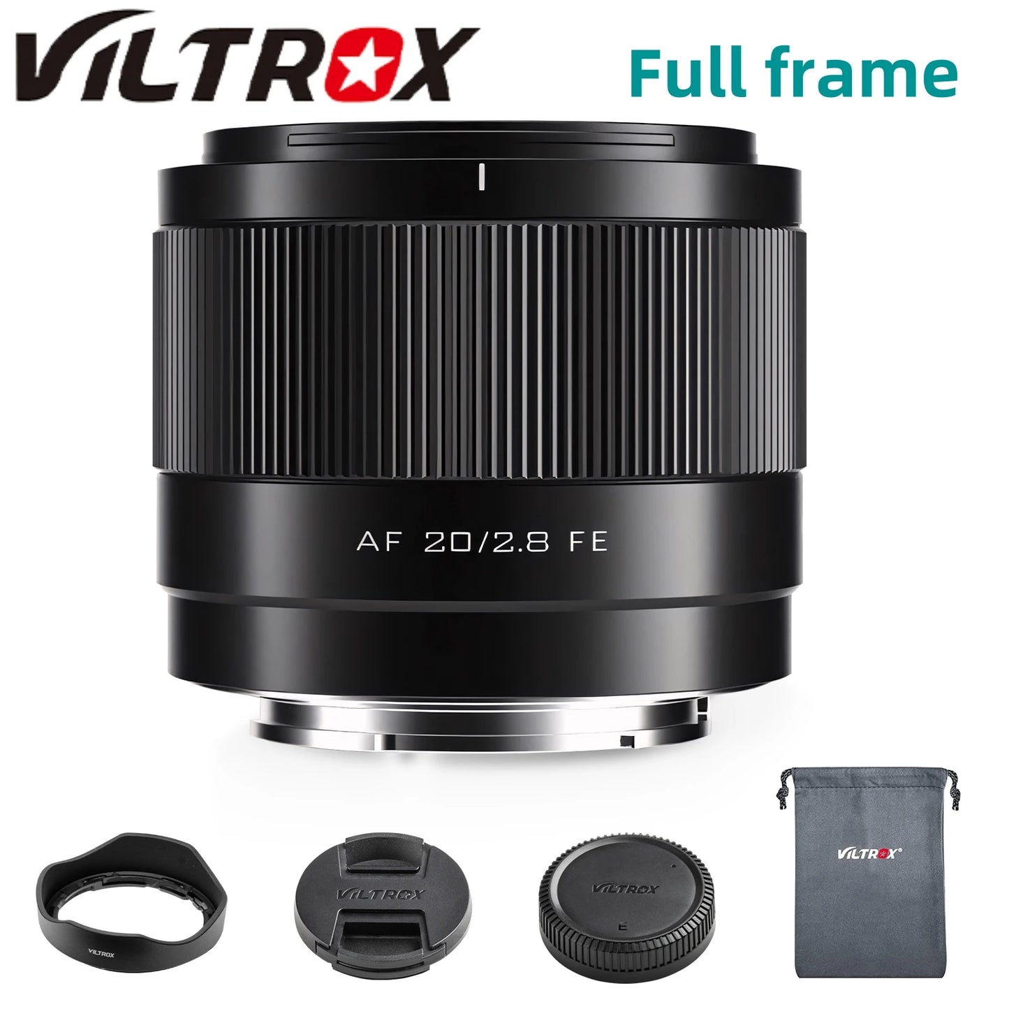 Objectif VILTROX 20mm F2.8 pour Sony E et Nikon Z ultra grand angle AF plein format
