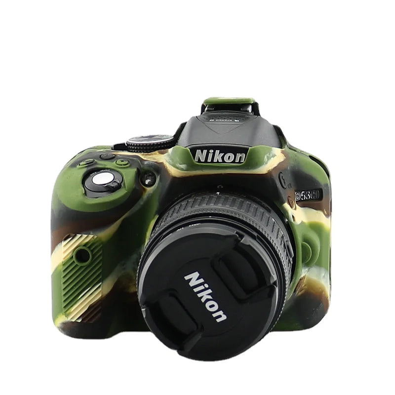 Housse silicone de protection anti-choc pour Nikon Z7 Z6 Z5 D780 D750 D850 D3300 D3400 D3500 D5300 D5500 D5600 D7100 D7200 D7500