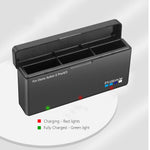 Batterie Probty 2200 mAh pour DJI Osmo Action 5 Pro Action 4 Action 3 + chargeur rapide 3 voie