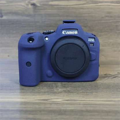 Housse silicone de protection anti-choc pour canon r6 mark ii