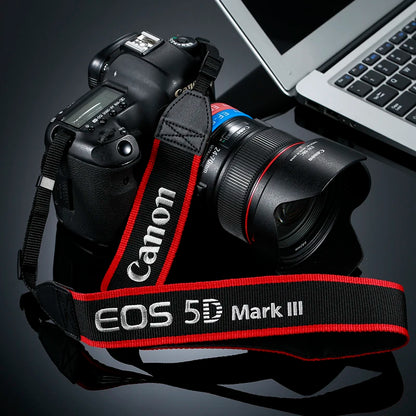 Sangle pour Canon EOS R5 R6 R7 R8 R10 RP R6 Mark II 5D2 5D3 5D4 5DsR