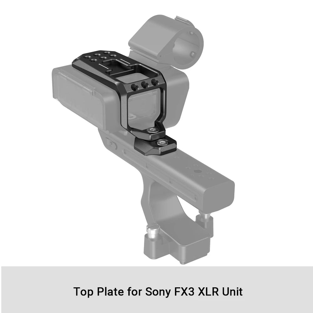 Cage SmallRig 4183 pour Sony FX30/FX3, Kit de plate-forme de caméra avec serre-câble, Rail NATO, accessoires pour micro et lumière