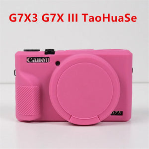Housse silicone de protection anti-choc pour Canon G7X Mark II III G7XII G7X2 G7XIII G7X3