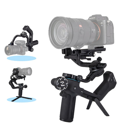 Stabilisateur FeiyuTech SCORP 2 pour appareil photo, écran tactile 2.5 kg max pour canon sony