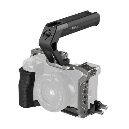 Cage SmallRig 5060 pour sony A6700 HawkLock Kit à dégagement rapide poignée en Silicone, serre-câble et plaque pour Arca