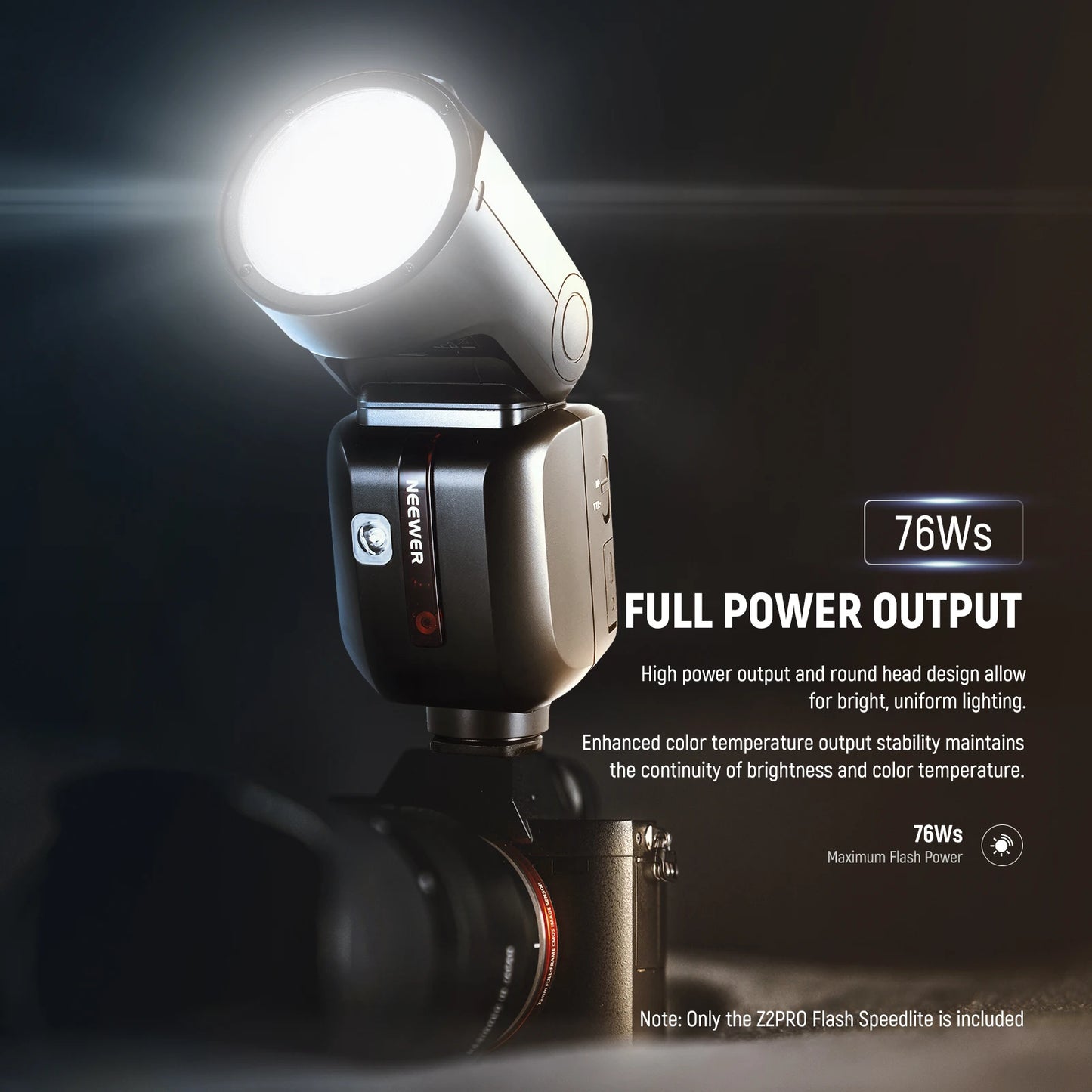 Flash NEEWER Z2 PRO 2.4G TTL pour Sony/Nikon/Canon