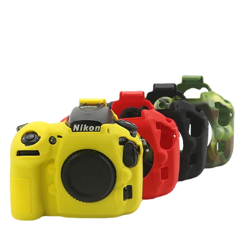 Housse silicone de protection anti-choc pour Nikon Z7 Z6 Z5 D780 D750 D850 D3300 D3400 D3500 D5300 D5500 D5600 D7100 D7200 D7500