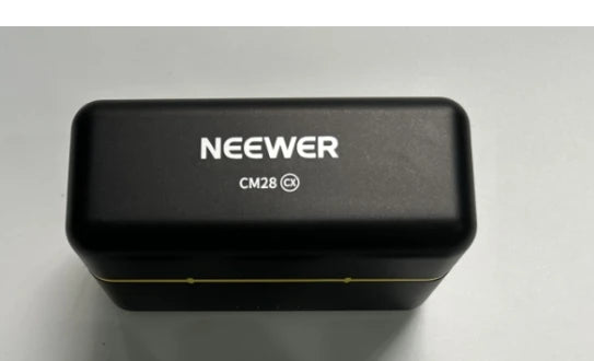 Microphone NEEWER CM28 sans fil avec étui de chargement 1 clic suppression du bruit micro pour appareil photo