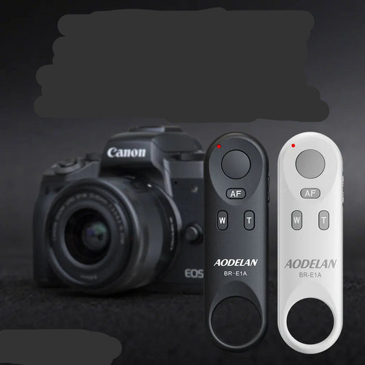 Télécommande AODELAN BR-E1 Déclencheur sans fil pour Canon EOS R10 R8 R7 R6 R6II R5II R5C R3 R M50 M6II G5XII T7i SL2 SL3 200D 250D...