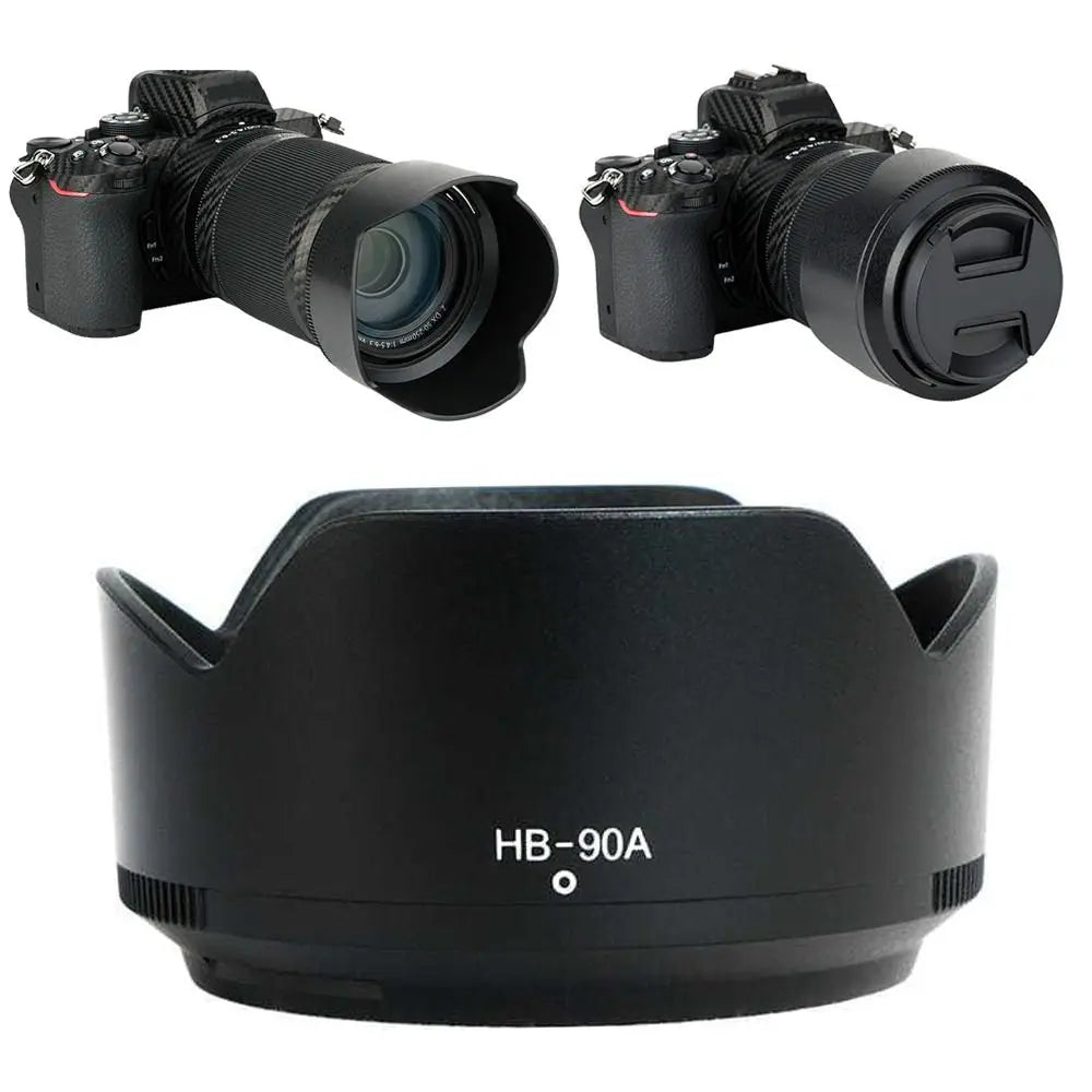Pare-soleil HB-90A HB90A pour Nikon Z DX 50-250mm f/4.5-6.3 VR 62mm