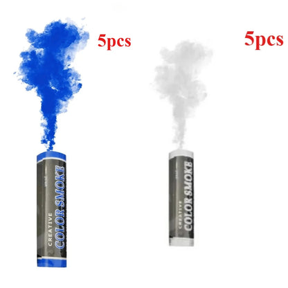 Fumigène coloré professionnel 3/5/10 pièces pour mariage anniversaire effet photographie durée 1 min