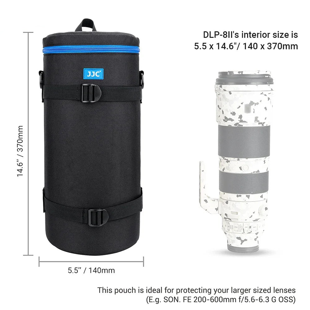 Housse pour objectif JJC de luxe hermétique pour Canon Nikon Sony Olympus Fuji...