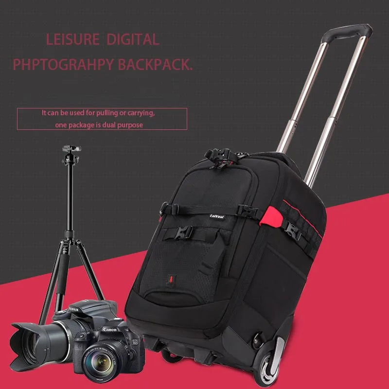 Valise de voyage professionnelle à roulette Naiken pour matériel photo, vidéo
