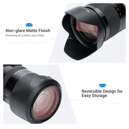 Pare-soleil JJC ALC-SH136 pour Sony FE 24-240mm F3.5-6.3 OSS