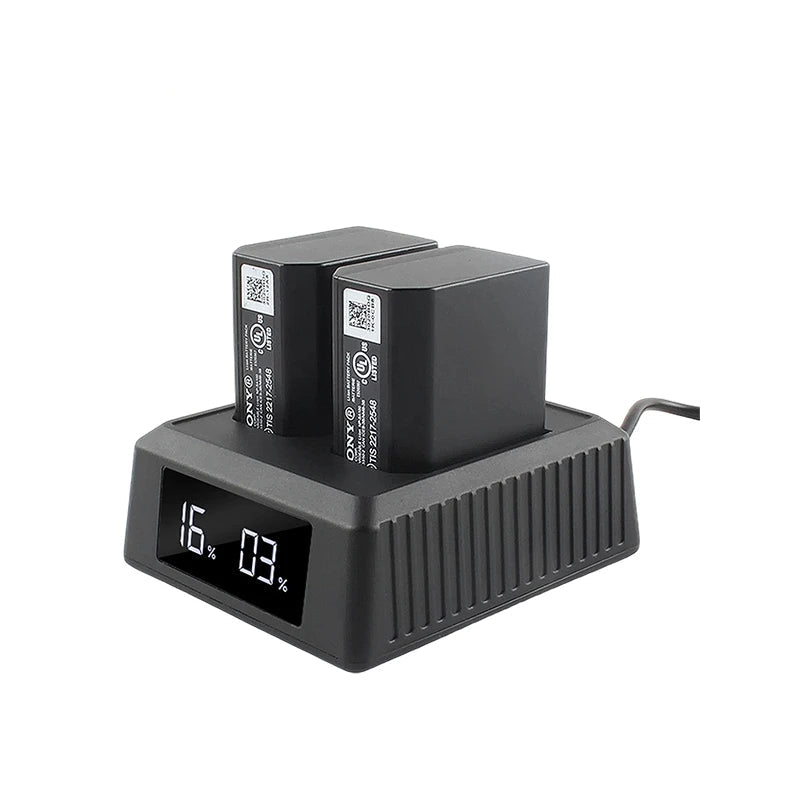 Chargeur de batterie Sony NP-SA100 50W PD, double charge intelligente numérique, puce intelligente, , charge rapide Type-C