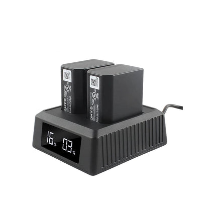 Chargeur de batterie Sony NP-SA100 50W PD, double charge intelligente numérique, puce intelligente, , charge rapide Type-C