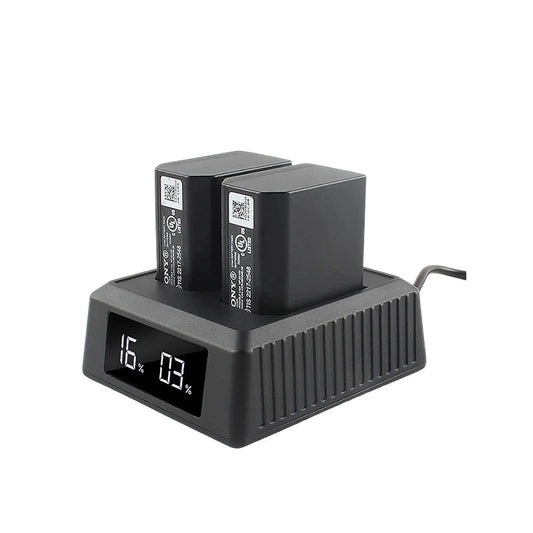 Chargeur de batterie Sony NP-SA100 50W PD, double charge intelligente numérique, puce intelligente, , charge rapide Type-C