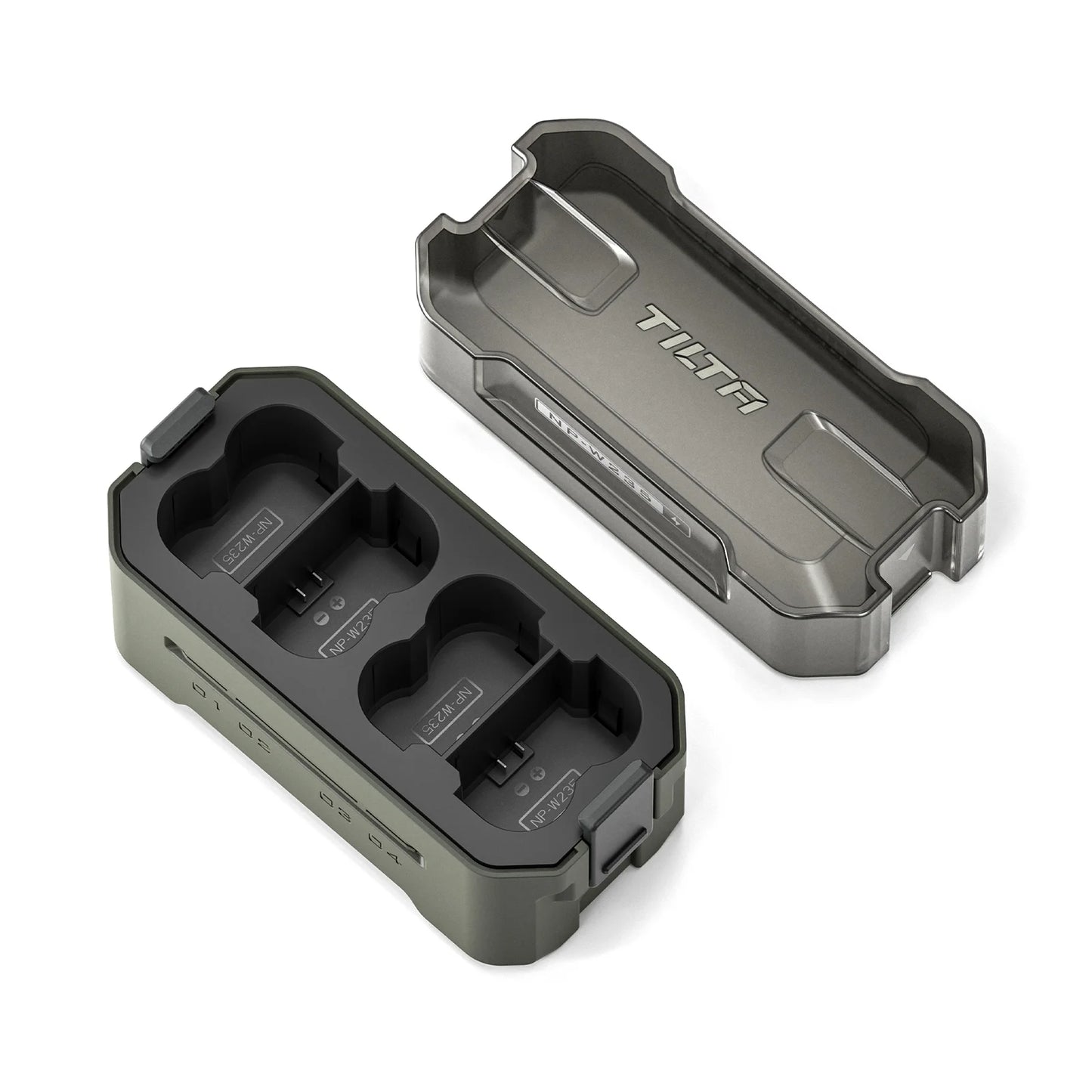 Batterie + chargeur 4 ports TILTA NP-W235 2400 mAh Station de charge portable (4 canaux) pour Fujifilm X-S20 XT5, XT4, GFX100S, GFX100S II, XH2S