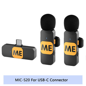 Mini Microphone Lavalier professionnel sans fil BOYA BY-V pour iPhone, iPad, Android, reflex, caméra, diffusion en direct, enregistrement de jeu, Interview, Vlog...
