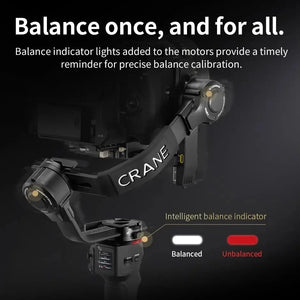 Stabilisateur de caméra ZHIYUN Crane 4 pour Canon Sony Nikon...