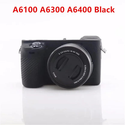 Housse en silicone pour Sony Alpha A6700 A6500 A6400 A6300 A6100 A6000