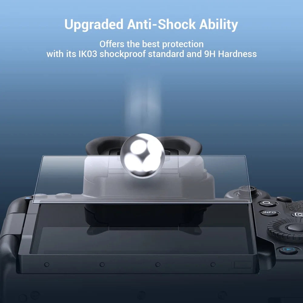 Protecteur d'écran en verre trempé pour appareil photo Canon PowerShot G7X Mark III G7XII G9X G9XII G5X G5XII V10