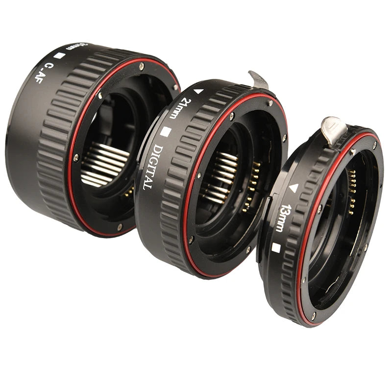 Bague d'adaptation Macro avec mise au point automatique pour objectifs Canon EOS EF EF-S