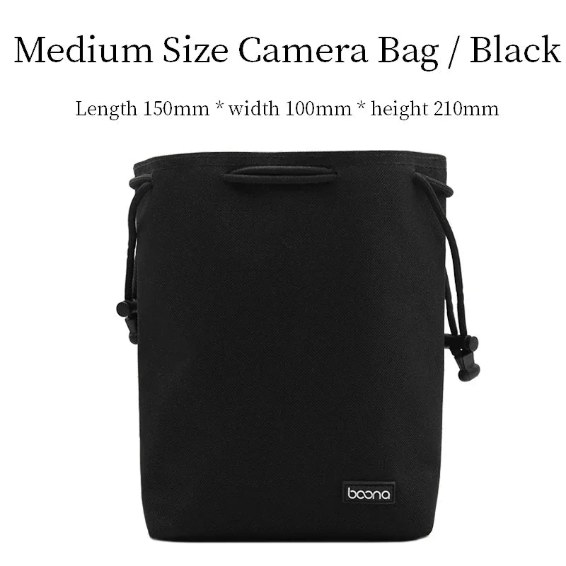 Housse pour objectif, appareil photo BOONA étanche pour Nikon, canon, Sony, fuji ...