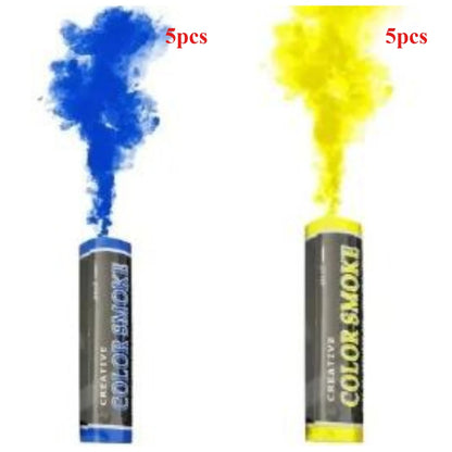 Fumigène coloré professionnel 3/5/10 pièces pour mariage anniversaire effet photographie durée 1 min