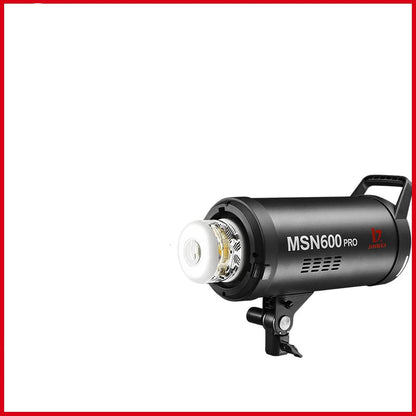 Flash Stroboscopique JINBEI MSN600pro professionnel de studio 600 W 1/8000 s haute vitesse Monture Bowens Système sans fil 2,4 G + Ampoule LED de modélisation 30 W