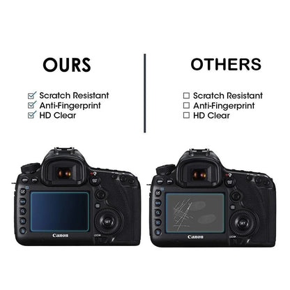 Protecteur d'écran en verre trempé pour appareil photo Nikon D3500 D3300 D3400 D5600 D610 D7000 D7200 D7500 D780 D810 D850 Z5 Z50 Z6/Z7 II Z8 Z9 ZF Z30